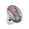 bague argent agate