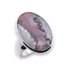 bague argent agate