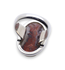 bague agate crazy lace