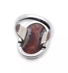 bague agate crazy lace