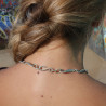 collier pieuvre argent
