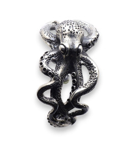 bracelet argent pieuvre femme