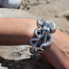 poulpe bijoux argent