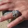 bague pieuvre homme