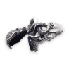 bague poulpe argent homme