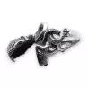 bague poulpe argent homme