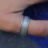 bague argent femme