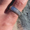 bague argent pour homme