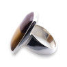 bague argent jaspe mokaite