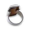 bague argent pierres multicolores