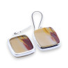 boucles d'oreilles jaspe mokaite