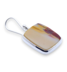 jaspe mokaite boucle d'oreille