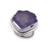 grosse bague argent améthyste