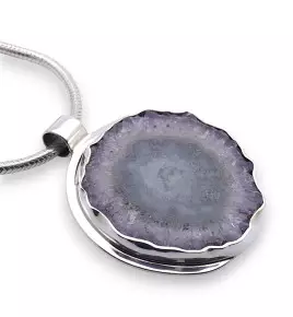 améthyste pendentif