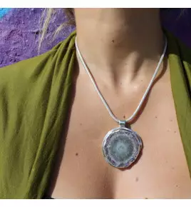améthyste pendentif