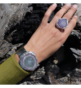 bracelet améthyste