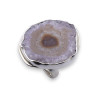 bague argent avec améthyste
