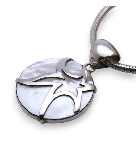 pendentif nacre