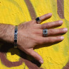 onyx bague homme