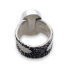 bague argent uvarovite femme