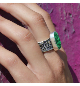 uvarovite bague