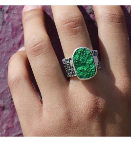 uvarovite bagues femme