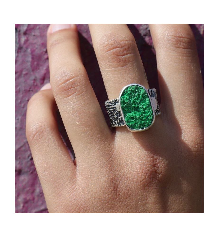 uvarovite bagues femme