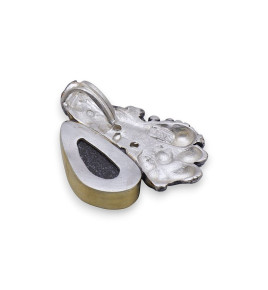 uvarovite pendentif femme