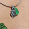 pendentif uvarovite originale