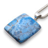 pendentif apatite bleue homme