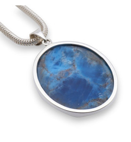 pendentif apatite bleue