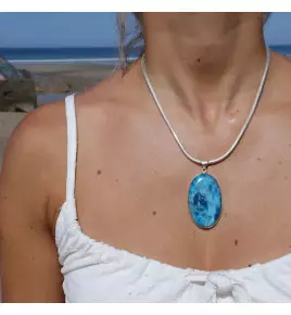 apatite bleue bijoux