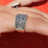 bague argent marcassite