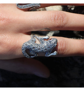bague argent marcassite femme