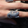 bague argent marcassite femme