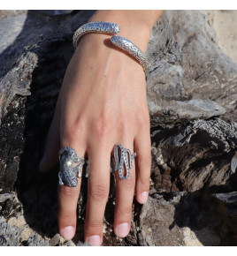 bague marcassite femme