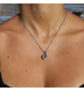 pendentif argent et marcassite