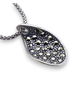 pendentif marcassite