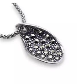 pendentif marcassite