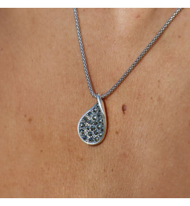 marcassite pendentif argent