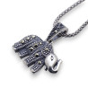 pendentif marcassite