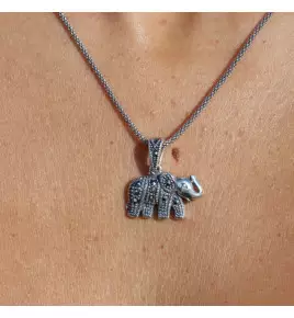 marcassite pendentif argent