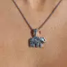 marcassite pendentif argent