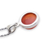 pendentif cornaline femme