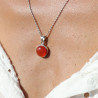 bijoux cornaline orange