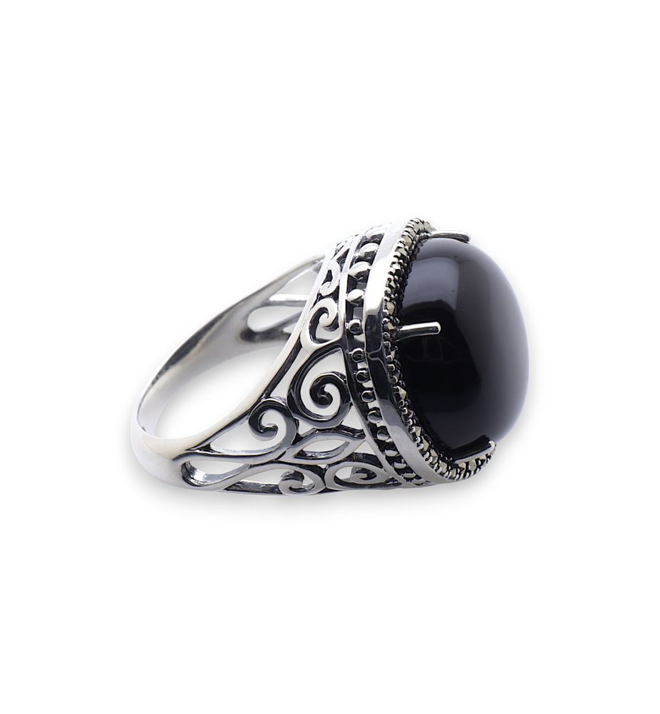 bague marcassite art déco