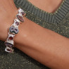 bracelet argent pierre naturelle