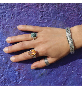 bague séraphinite argent