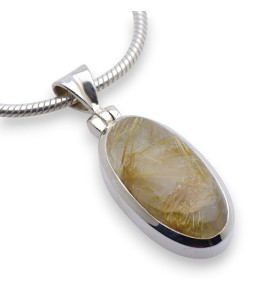 pendentif quartz rutile