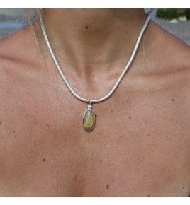 pendentif quartz rutile